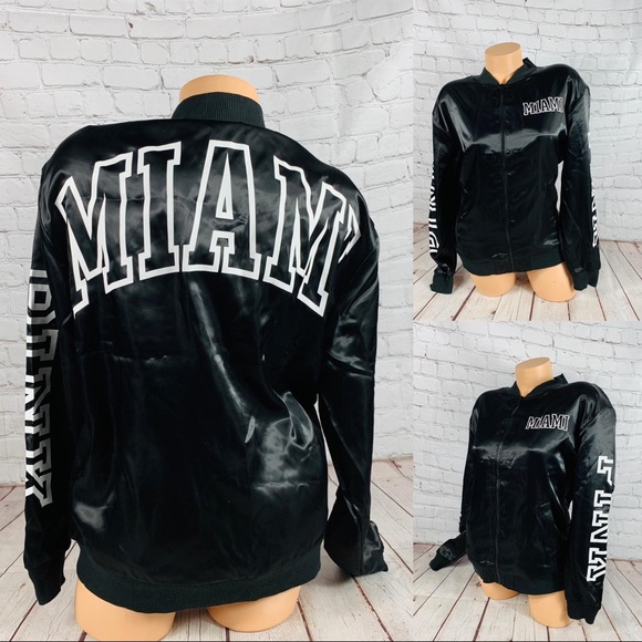 PINK Victoria's Secret Jackets & Blazers - VS PINK MIAMI Full Zip collared bomber Jacket